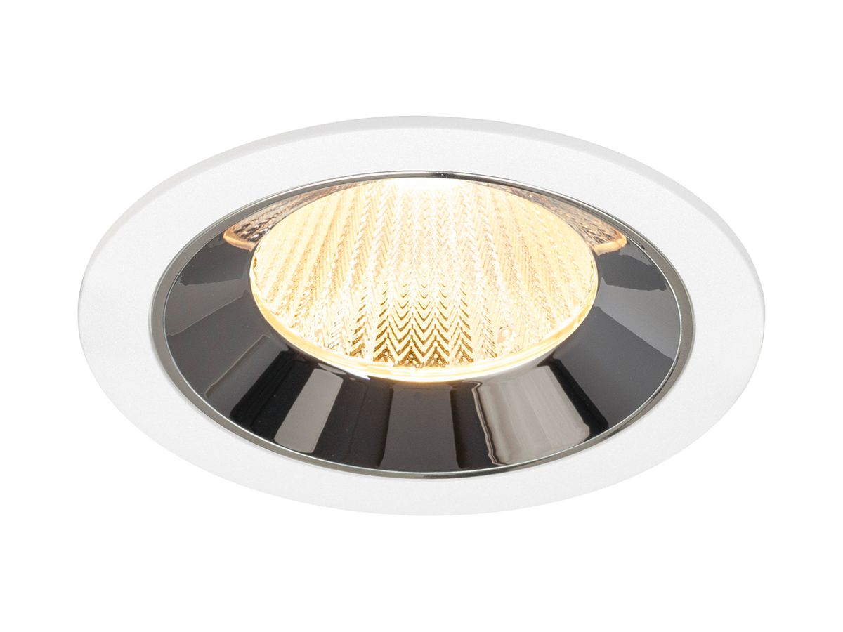 LED-Downlight SLV NUMINOS L 17W 2500lm 3000K MB DALI Ø120 ws/cr