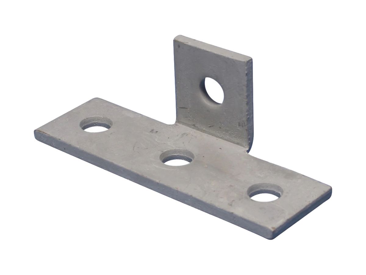 Winkelverbinder nVent CADDY, 3-1 Loch in-line 90°, 136×52 mm