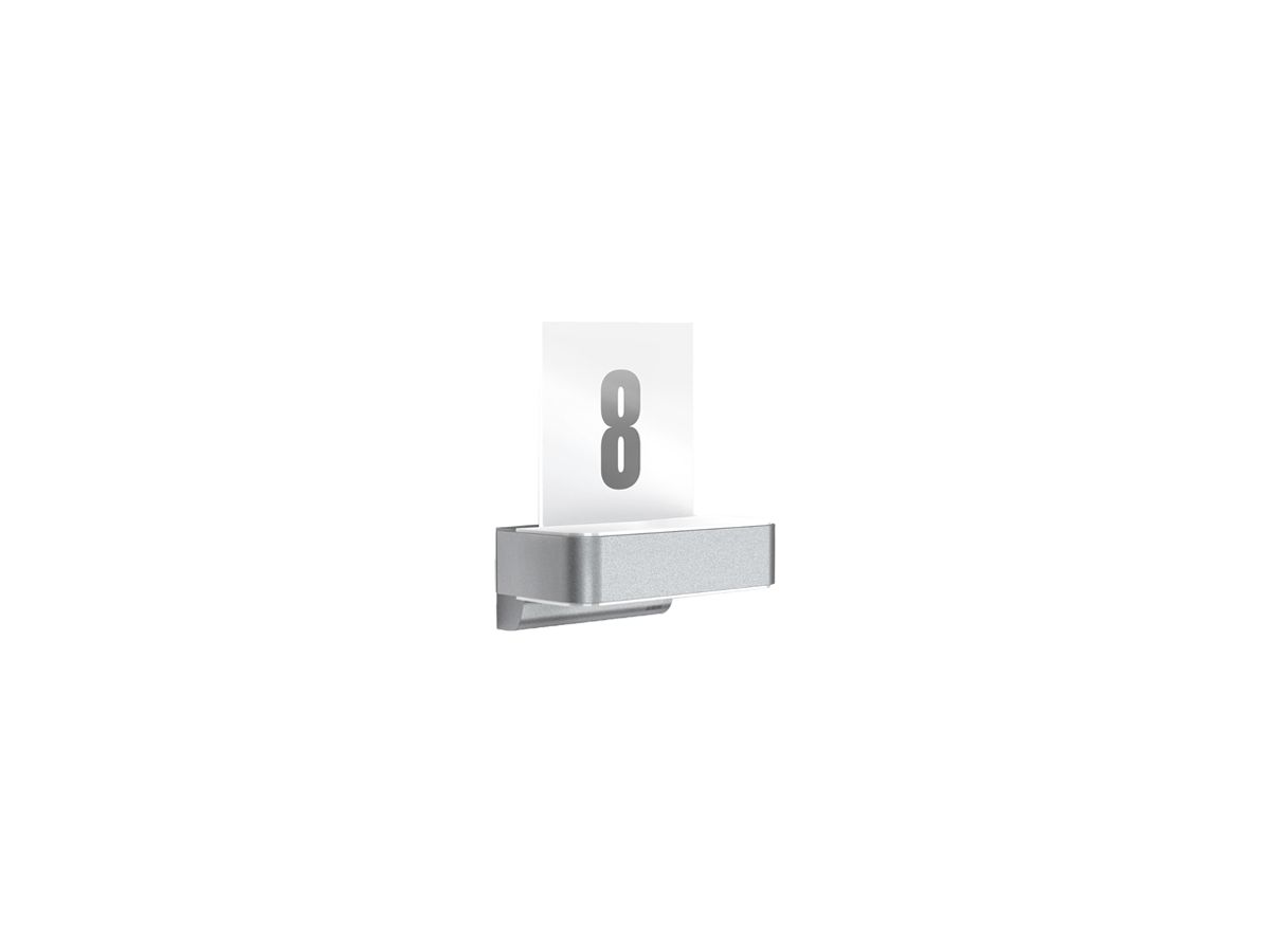 LED-Wandleuchte Steinel L 820 SC 9.8W 679lm 3000K IP44 mit Sensor Silber