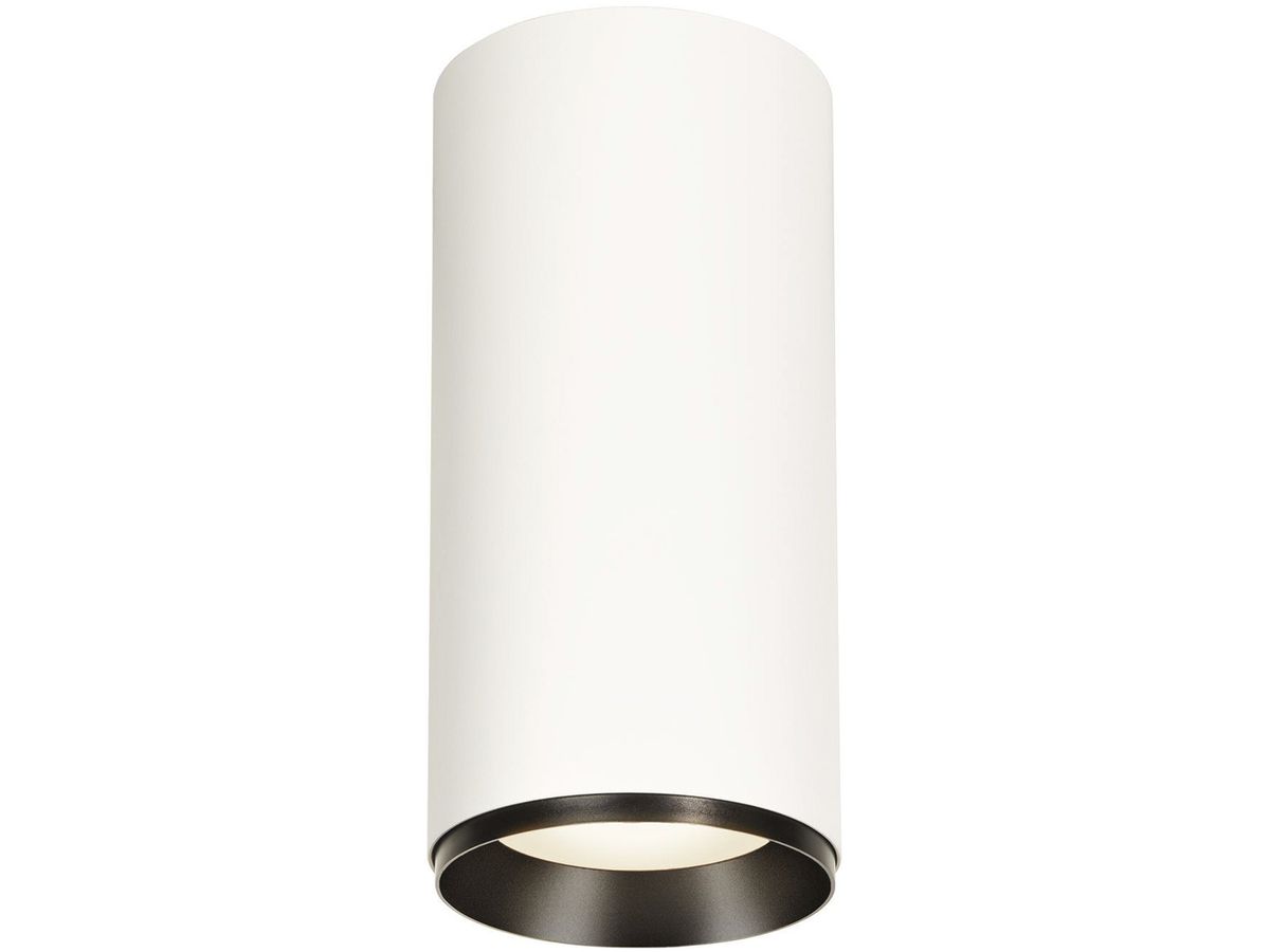 LED-Deckenleuchte SLV NUMINOS CL PHASE XL 36W 3760lm 4000K 36° weiss/schwarz