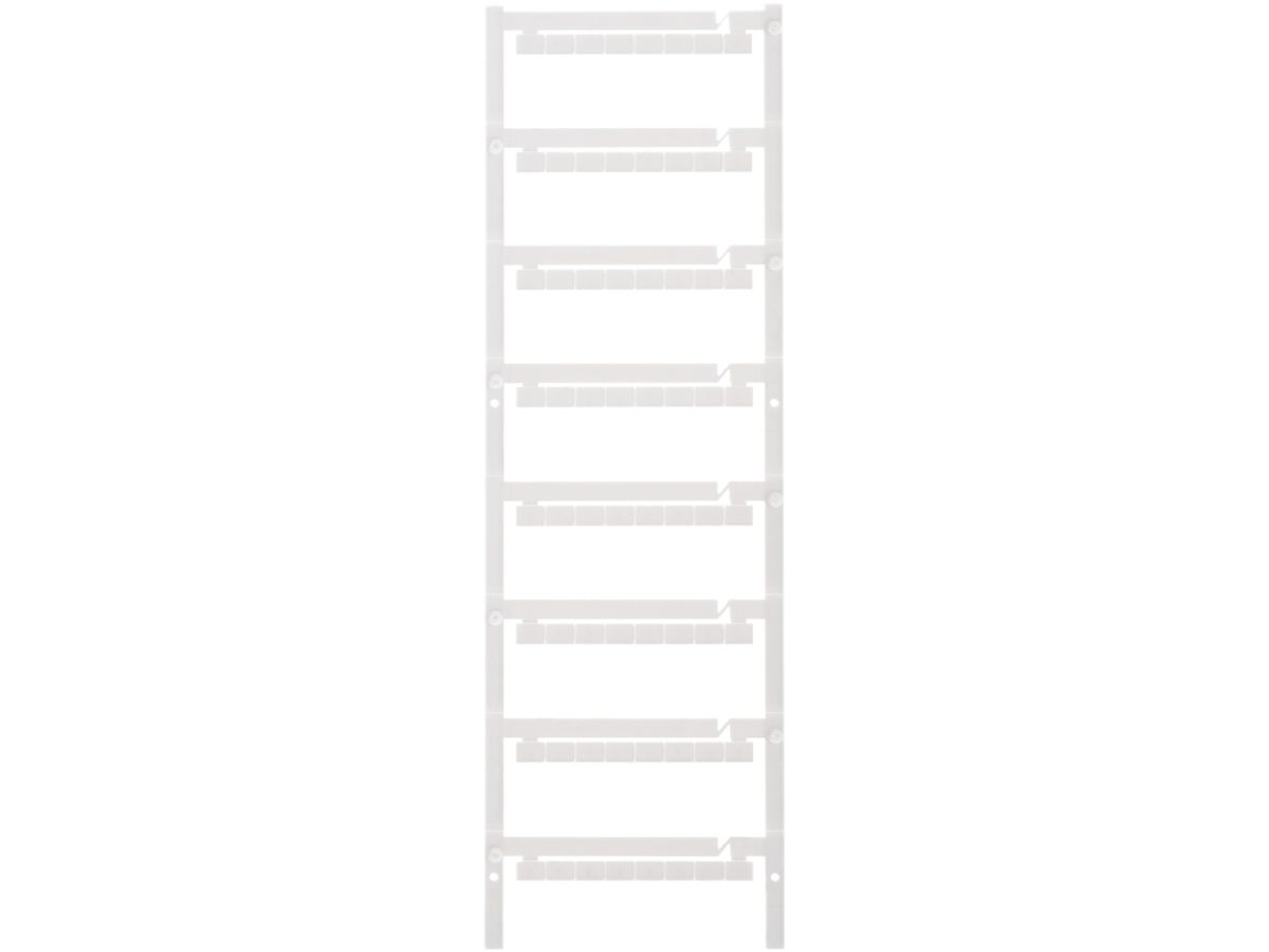 Klemmenmarkierer Weidmüller MultiFit 5×7.5mm Adels RKW/Phoenix PA66 weiss