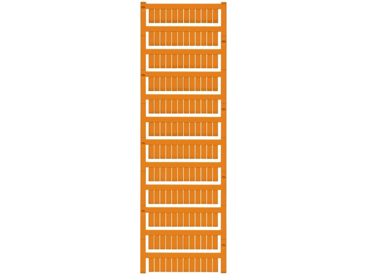 Klemmenmarkierer Weidmüller MultiCard WS 12×5mm PA66 orange