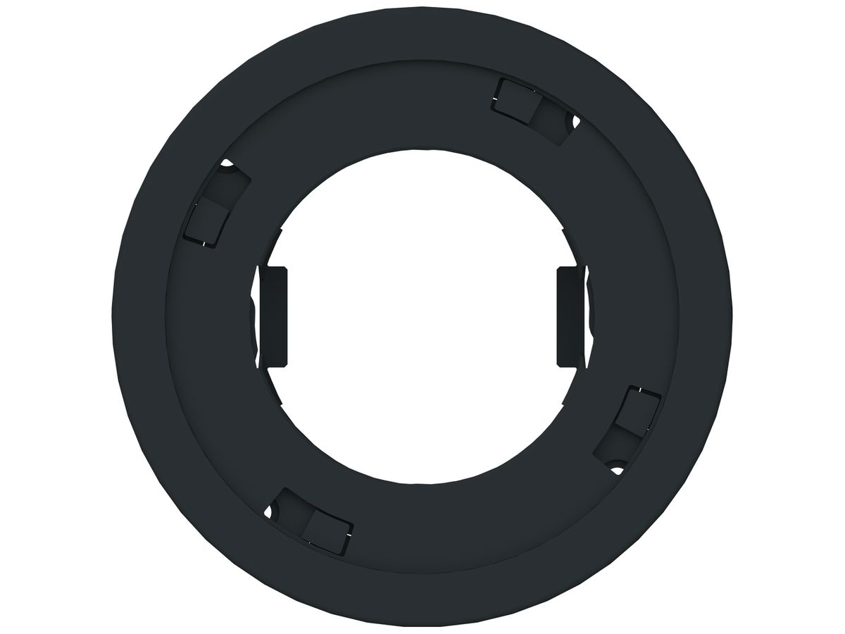 Montageadapter ABB i-bus Ø97×30mm schwarz