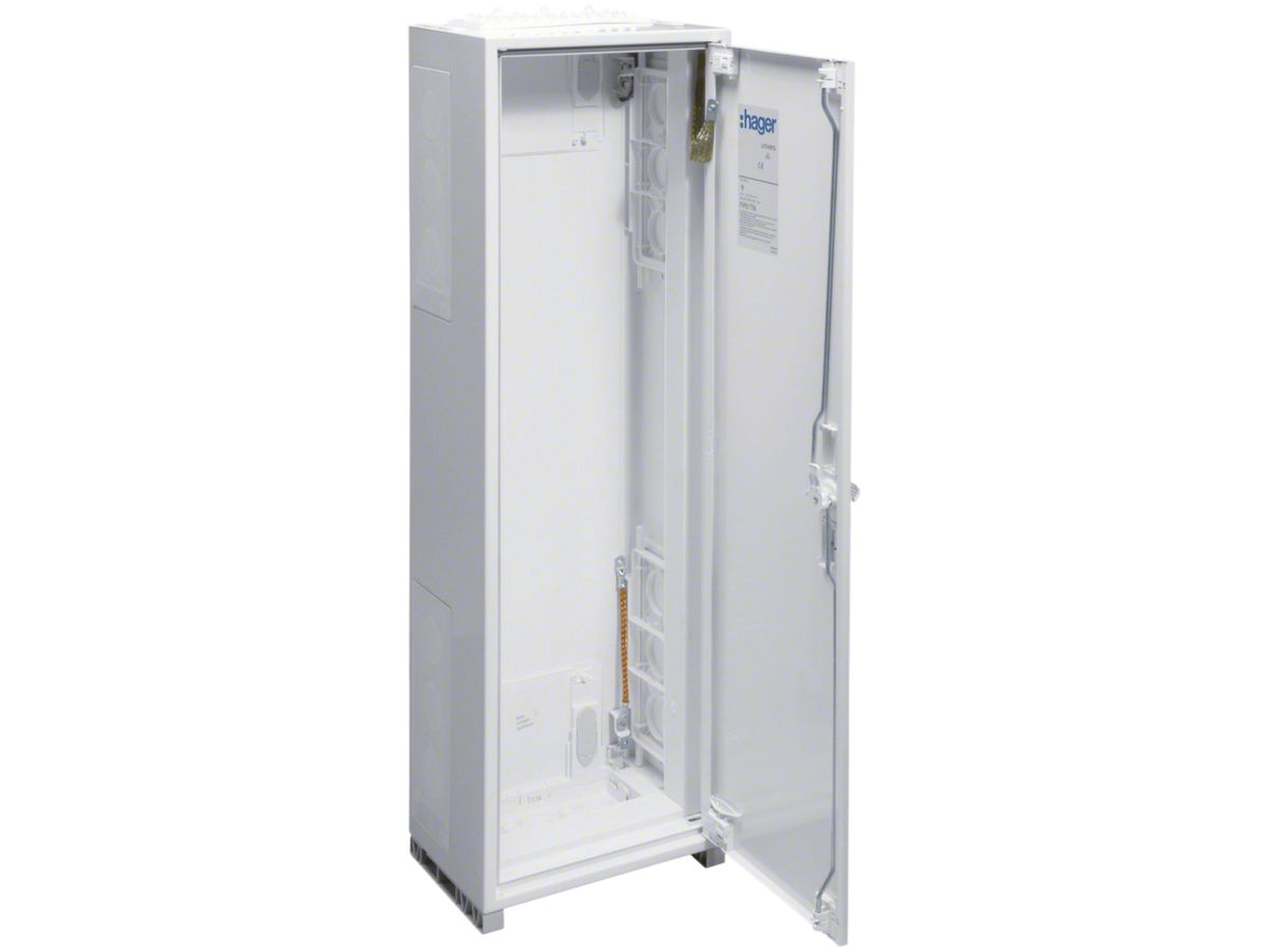 Wandschrank Hager univers mit Tür Schutzklasse II IP44 300×1700×205mm weiss