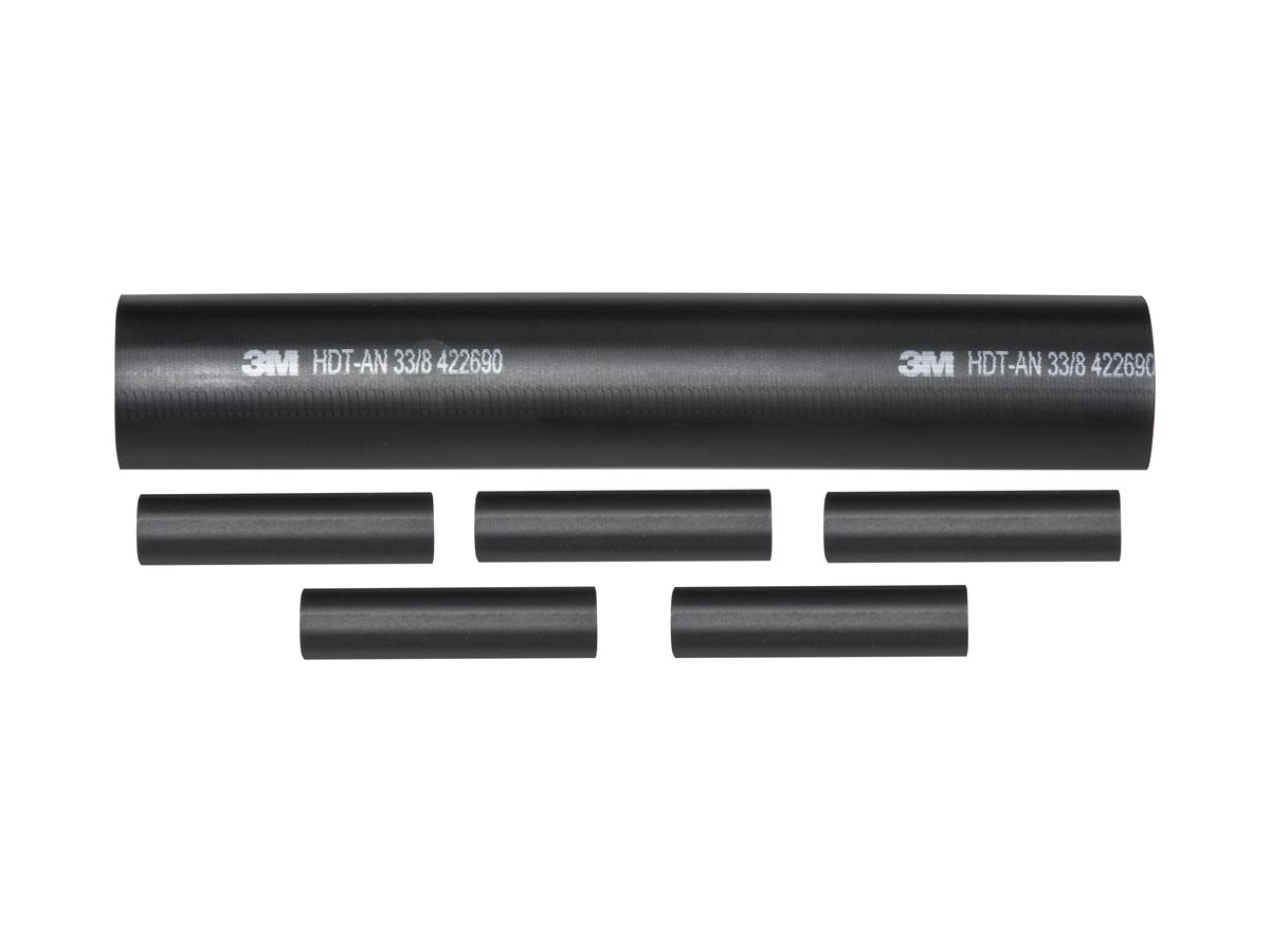 Schrumpf-Verbindungsmuffe 3M 91-AH 21-5 N für 5 Kabel 6…16mm² schwarz