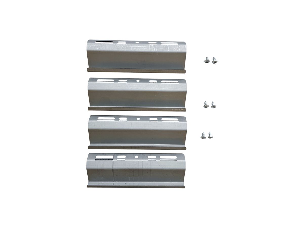 Montageklammer-Set LEDVANCE H28 Stahl 115×30×28mm grau 4 Stk