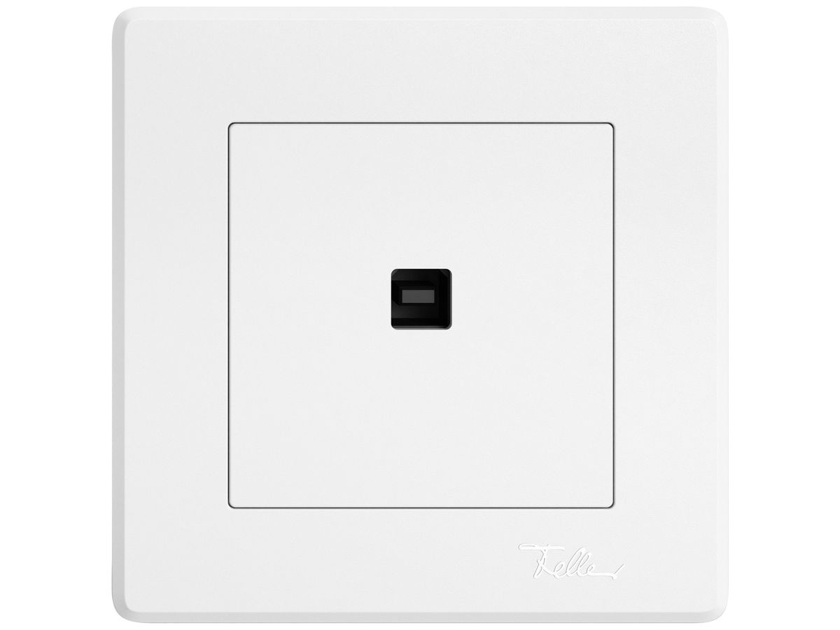 UP-USB-Datenschnittstelle KNX EDIZIO.liv SNAPFIX® USB-Buchse Typ B ws