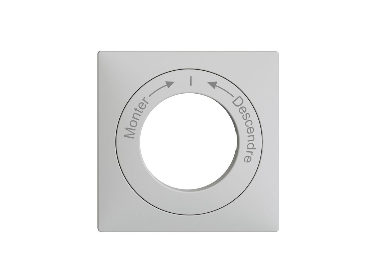Frontset Monter->I<-Descendre EDIZIOdue 60×60mm hellgrau