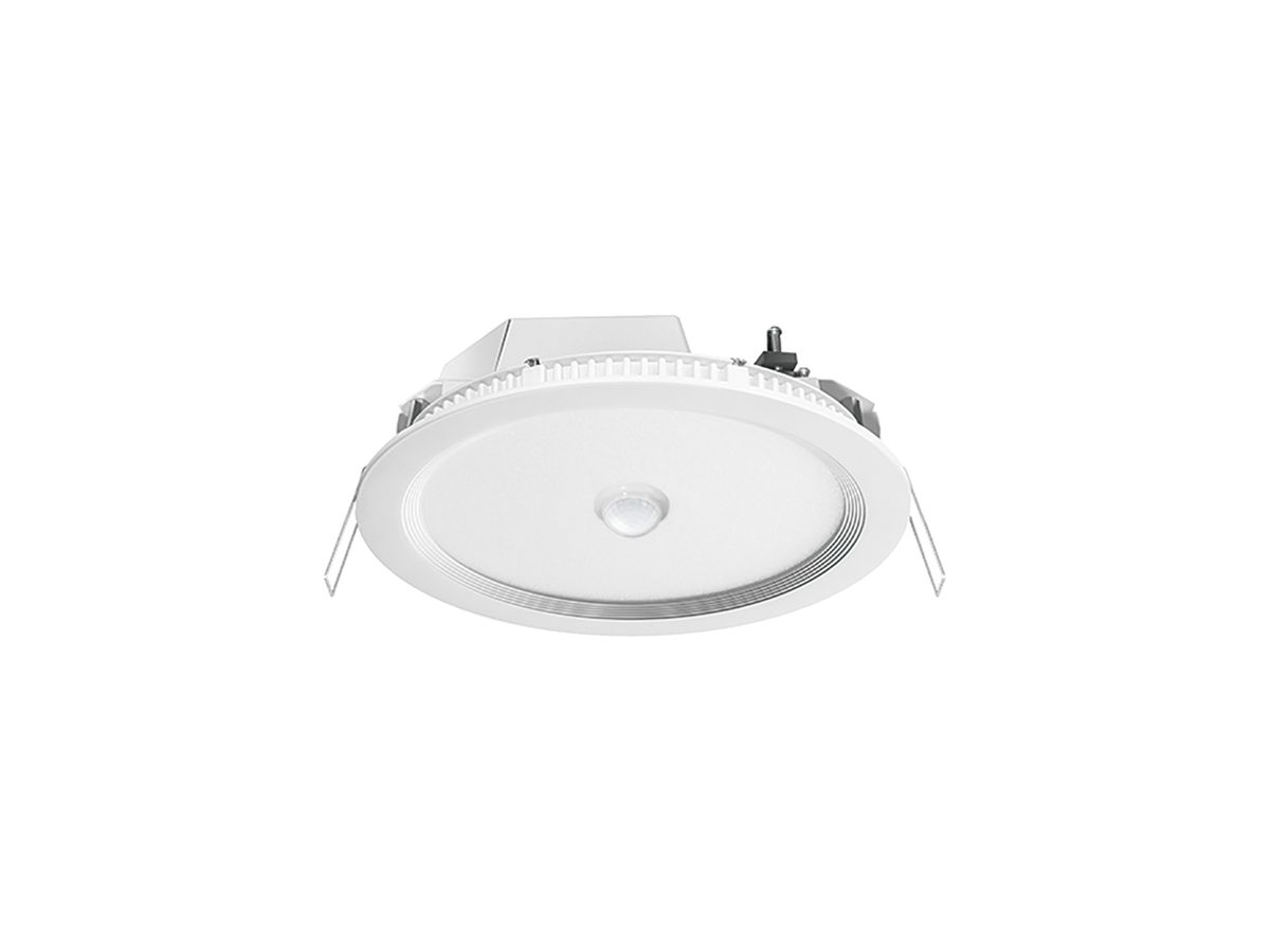 LED-Downlight ESYLUX ELSA-2 MD, Ø225 18W 3000K 1750lm, weiss