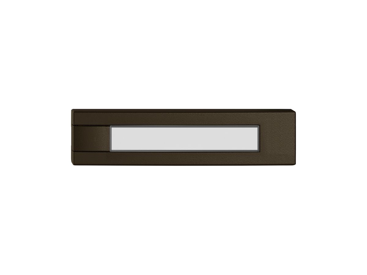Taste 1/4 EDIZIO.liv SNAPFIX® f.KNX-&UNI o.LED m.Papier 1-Tastenbed.br