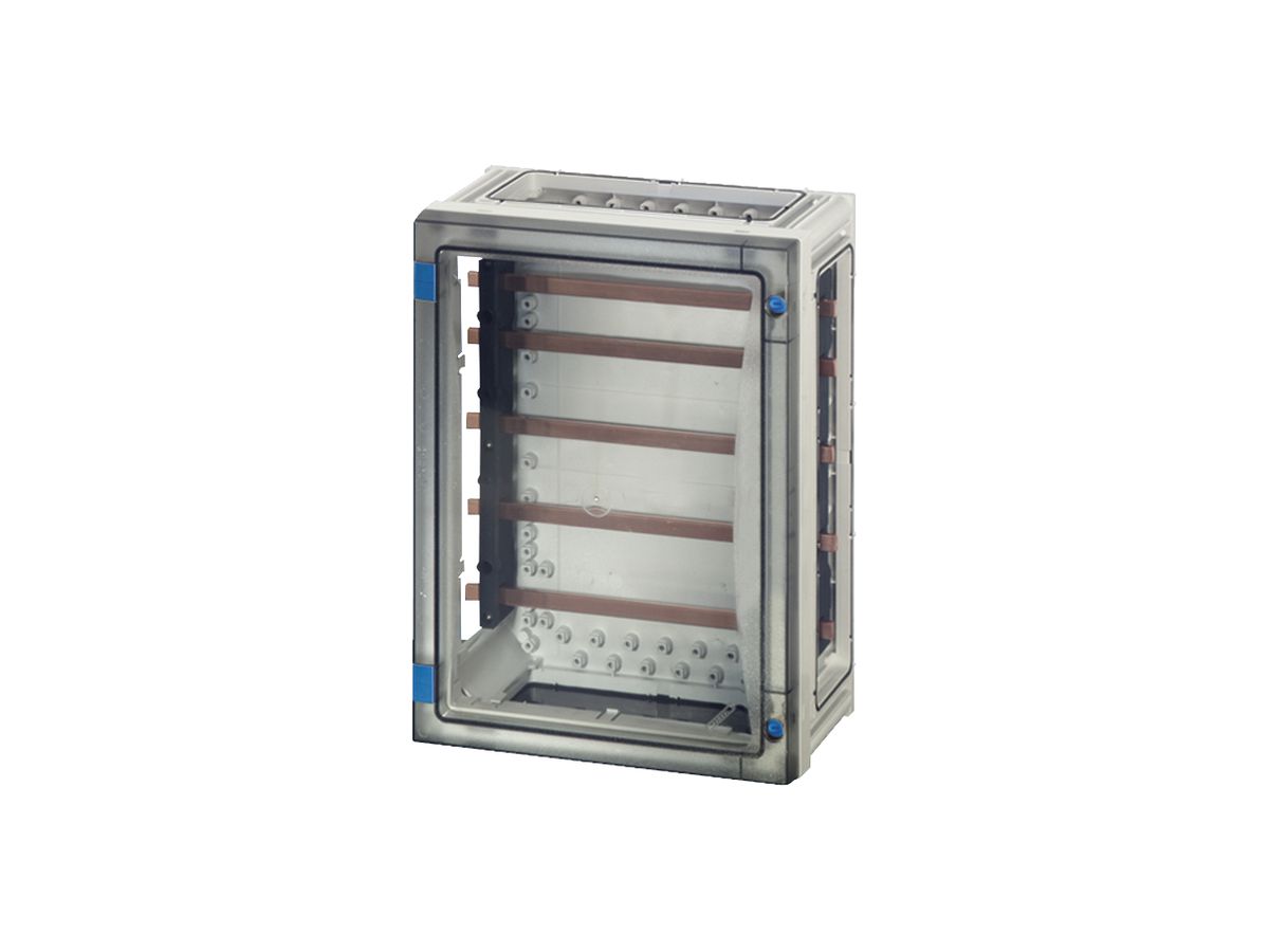 AP-Sammelschienengeh.5L 12 Ein heiten mit Türe, IP65, ENYSTAR