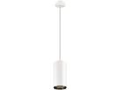 LED-Pendelleuchte SLV NUMINOS PD PHASE XL 36W 2980lm 2700K 60° weiss/schwarz