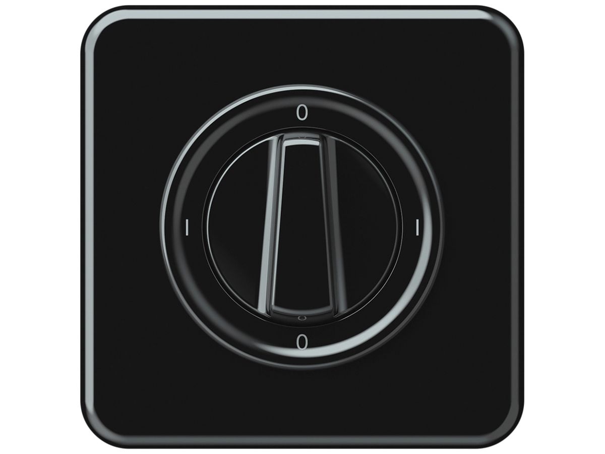 UP-Drehschalter origin Ausschalter 0/2L 16A 250V 0-I-0-I 92×92mm schwarz