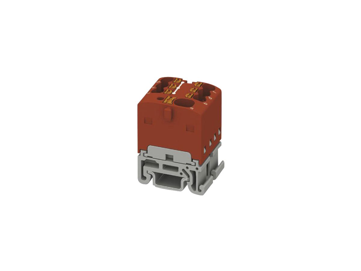 Verteilerblock PX PTFIX 4/6X1.5-NS15A RD
