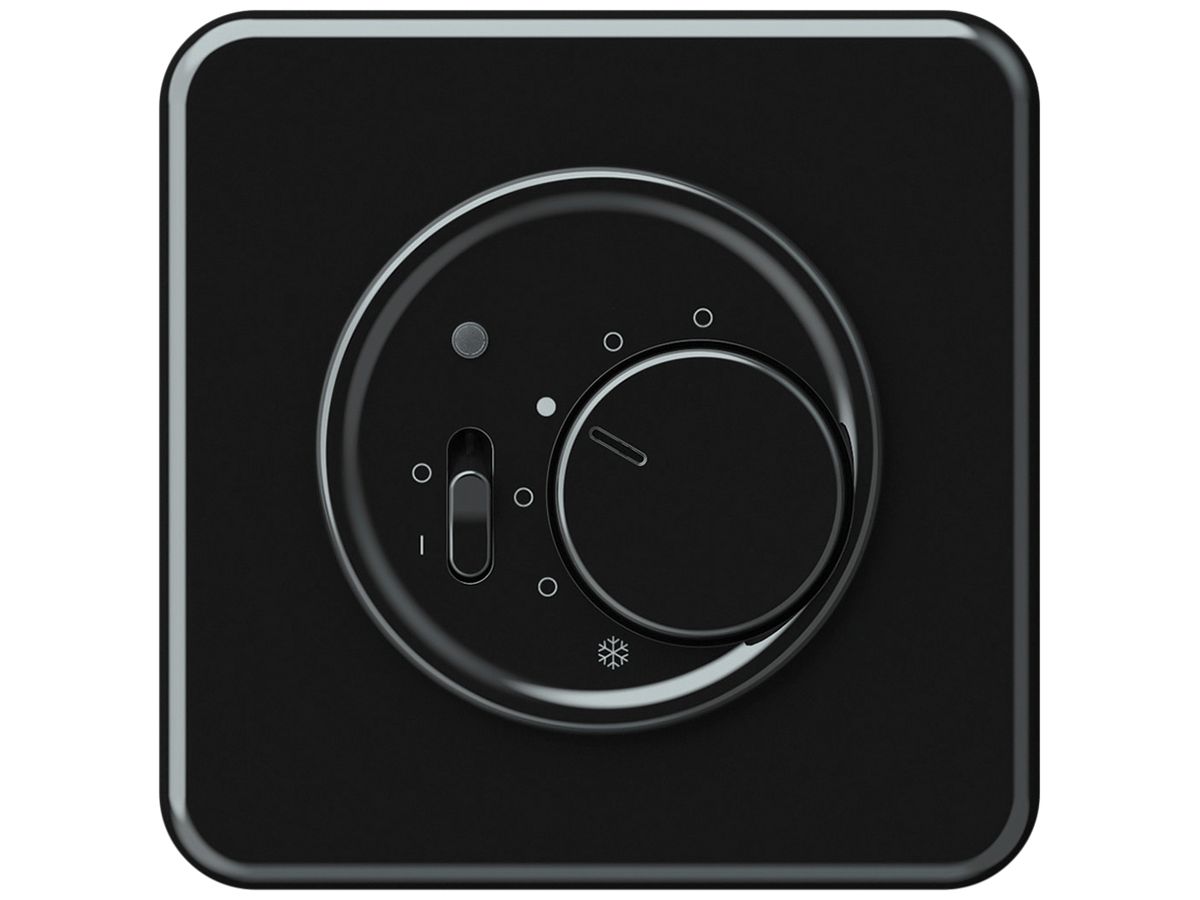 UP-Raumthermostat origin mit Schalter 230VAC 5…30°C 10A schwarz