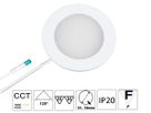 EB-LED Spot Mesa Spin CCT 58 3W ws - 24VDC, 300lm, 3000K, Loch D:55-58mm