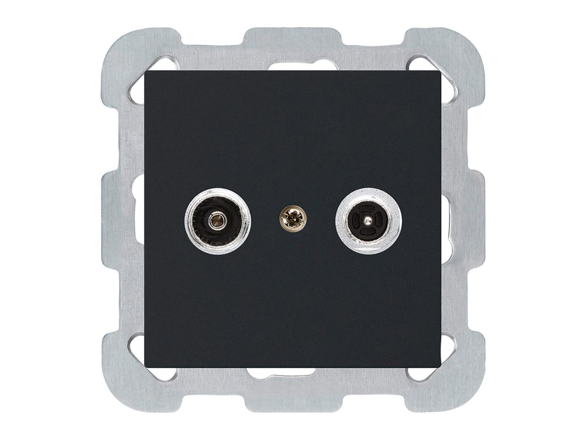 UP-Antennendose kallysto R/TV Bauart B 23dB 2GHz schwarz