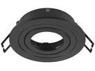 Einbaurahmen SLV NEW TRIA 75 Aluminium Ø93×26mm schwarz