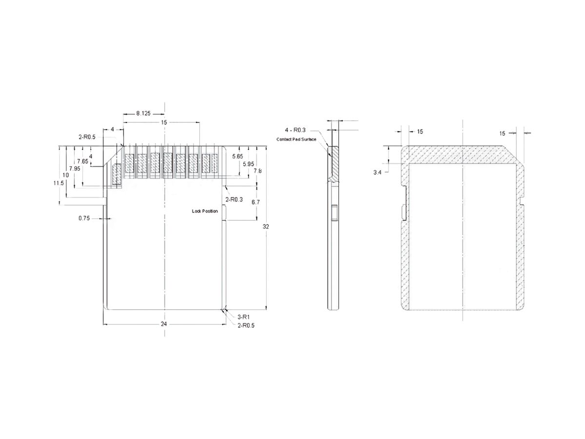 Speicherkarte SD WAGO Contact 8GB, pSLC-NAND