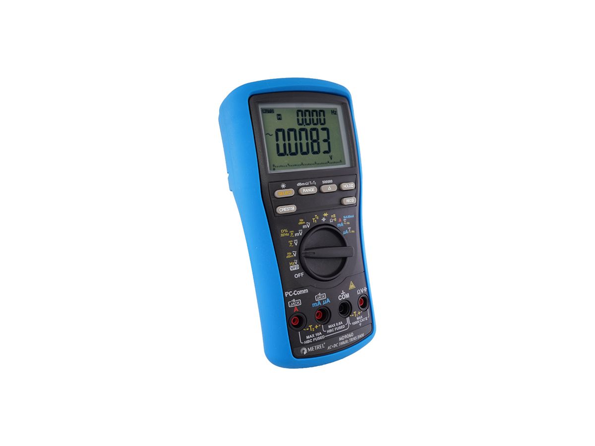 Digital-Multimeter METREL MD 9060 TRMS 1000V AC/DC 10A AC/DC