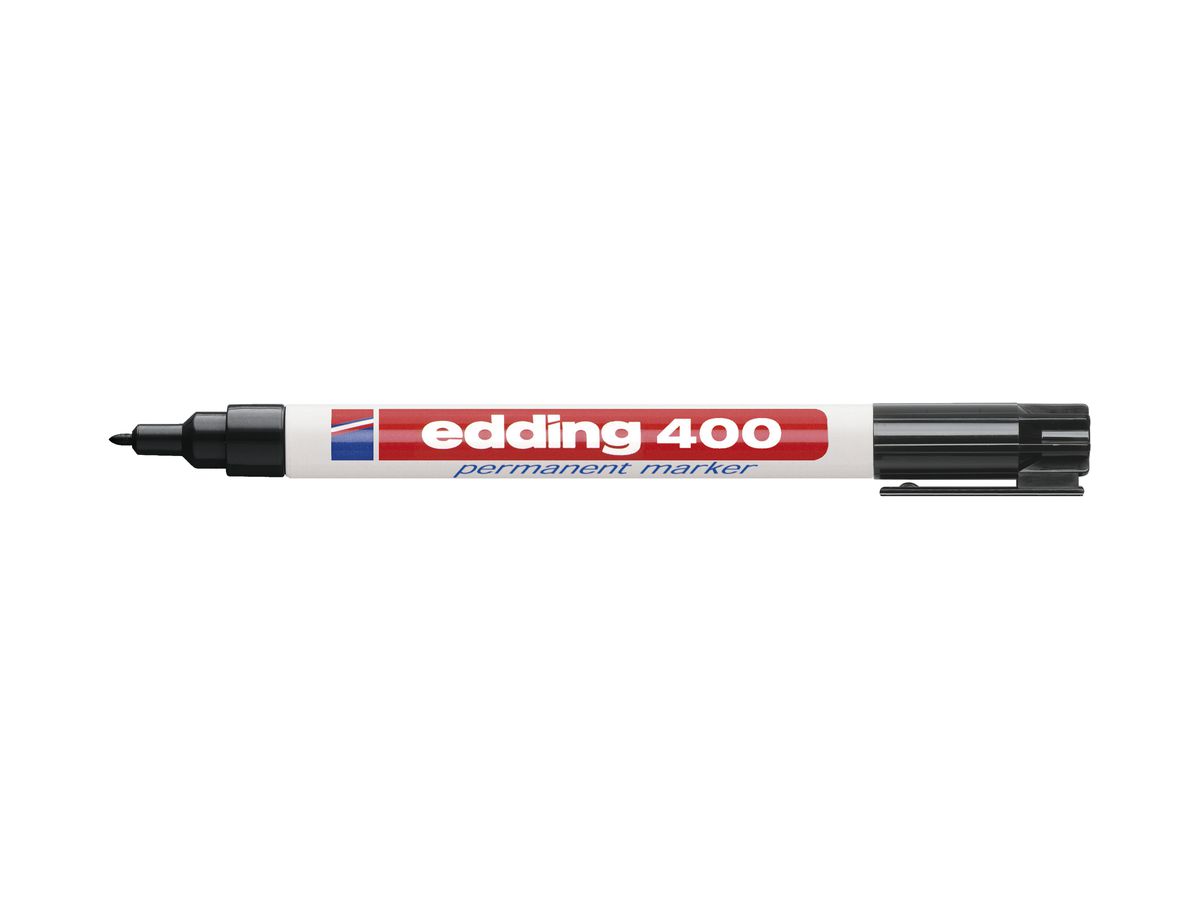 Markierstift edding Permanentmarker 400 schwarz