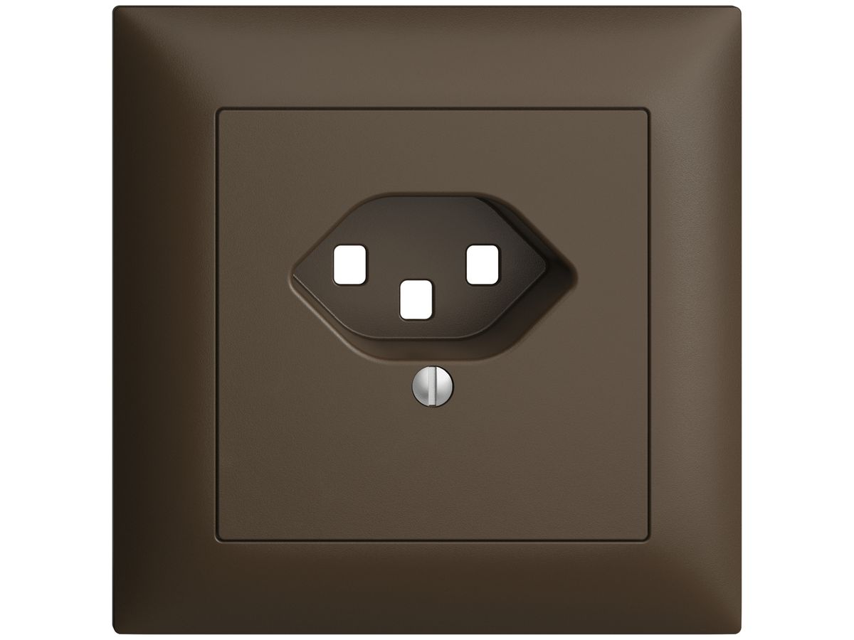 UP-Frontset EDIZIOdue coffee 88×88mm 1×T23