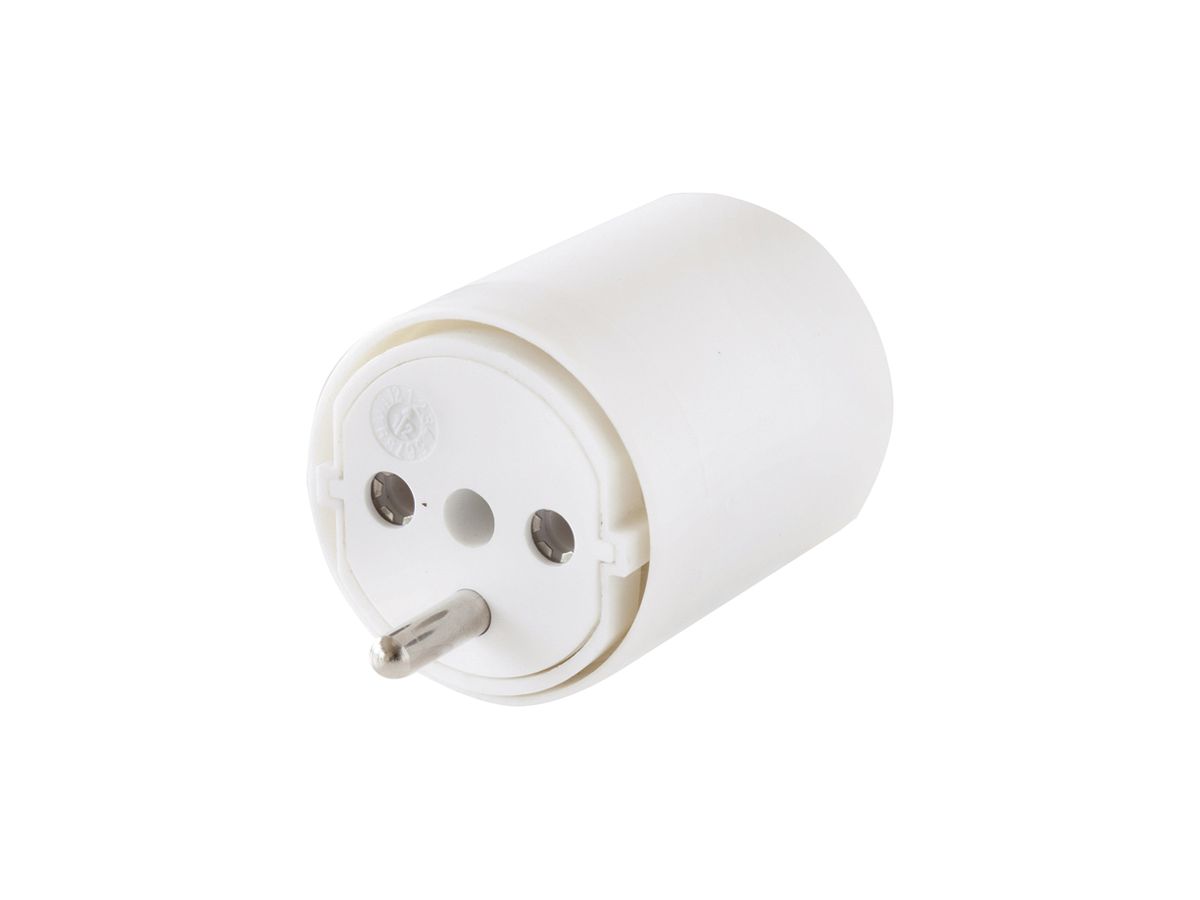 Fixadapter Brennenstuhl 3L 10A 230VAC Schuko/T12 weiss
