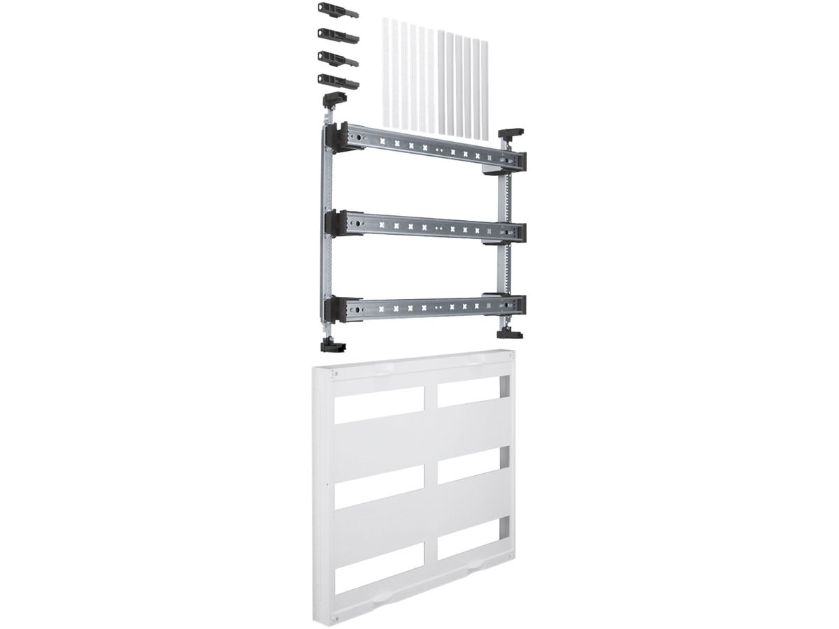 Baustein Hager univers N 450×500mm für Reiheneinbaugeräte waagrecht 6×12 PLE