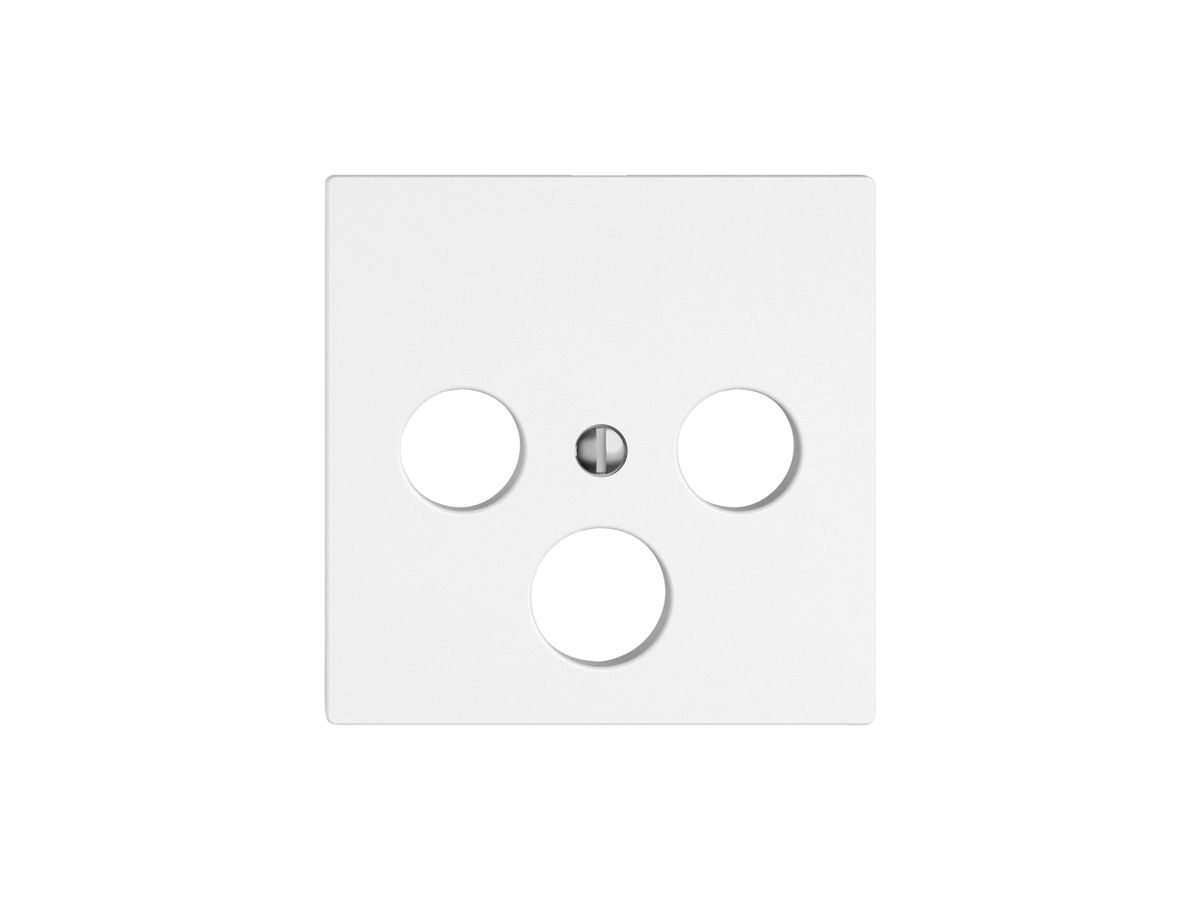 Montageset EDIZIO.liv SNAPFIX® für SAT-Antennensteckdose ws