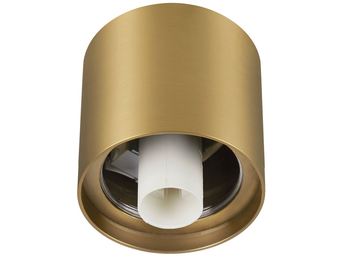 Deckenleuchte SLV VARYT E14 1×6W IP44 DIM Ø76×80mm Messing