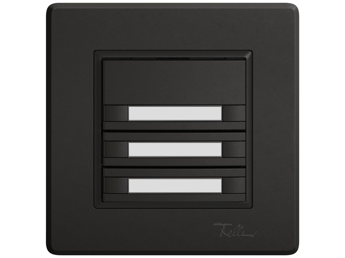 UP-KNX-Taster RGB EDIZIO.liv SNAPFIX® Temperaturfüh.o.LED Pap.3×T 2-Tbed.sz