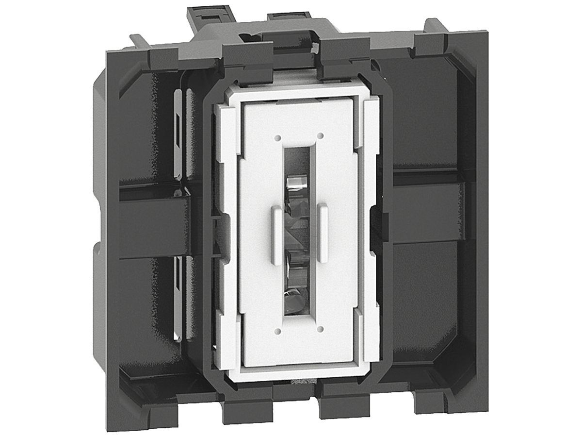 Schalter Living Now Sch 0 2 Module mit Steckklemmen beleuchtbar 10AX