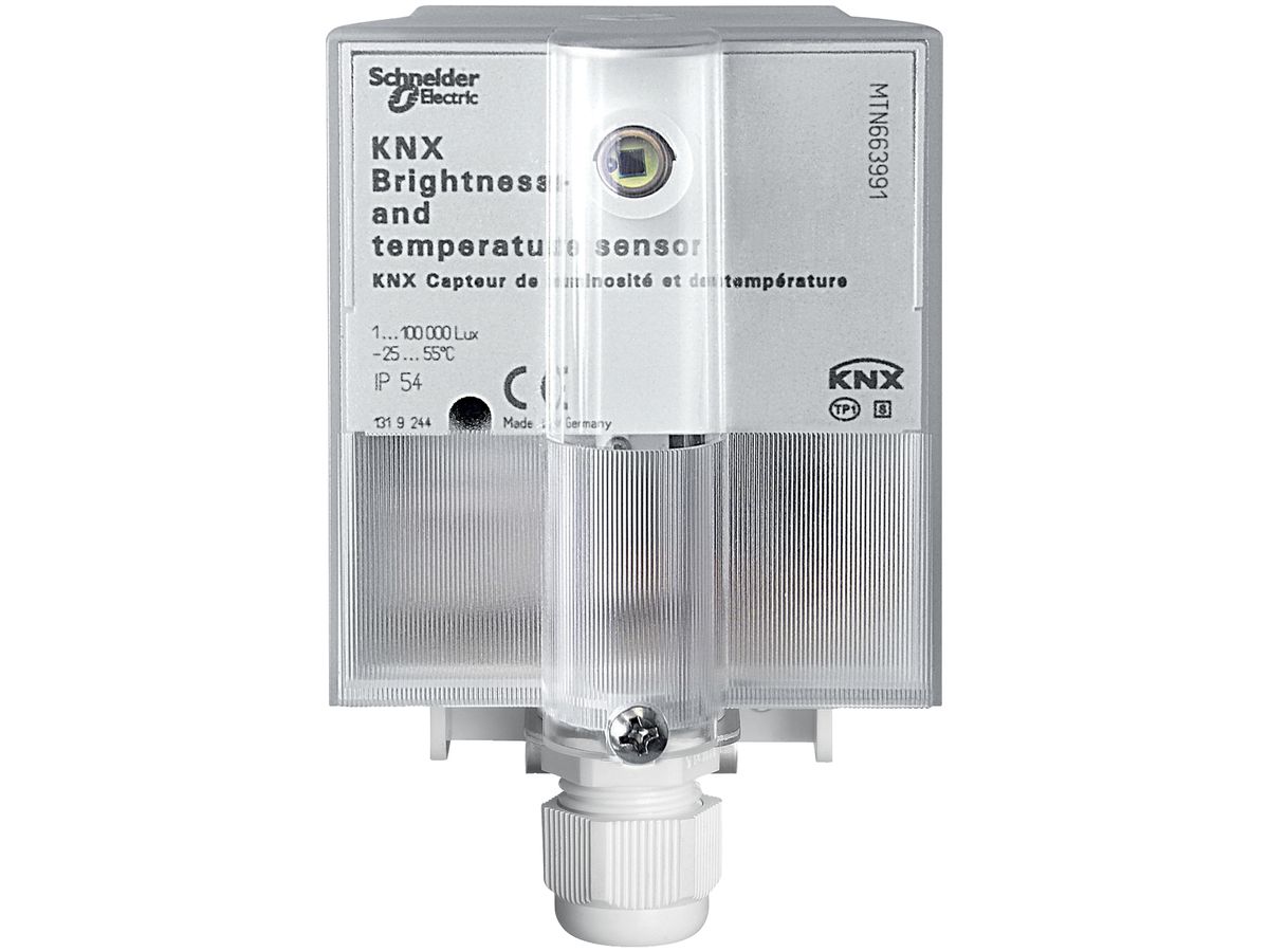 AP-Helligkeits-/Temperatursensor KNX SE, MTN663991