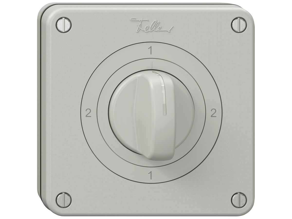 UP-Drehschalter NEVO SNAPFIX® Wechselschalter 16A 400V 2-1-2-1 lgu