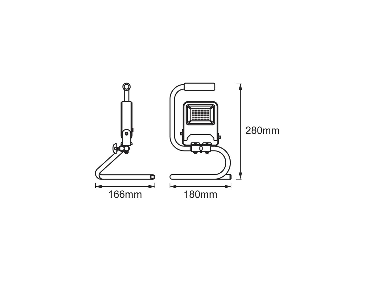 LED-Strahler LEDVANCE WORKLIGHT 20W 1700lm 4000K IP65 VWB