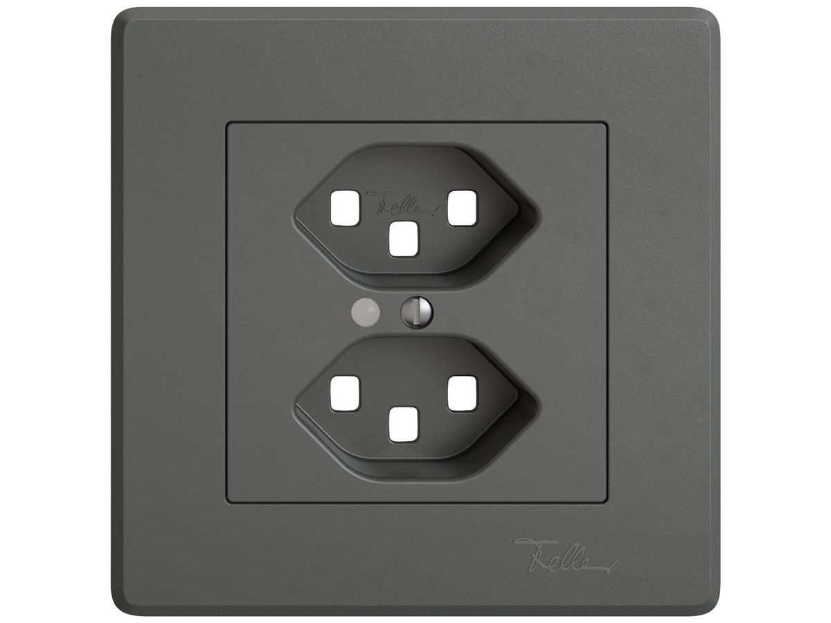 UP-Montageset EDIZIO.liv SNAPFIX® für 2×T23 mit Frontlinse dgu