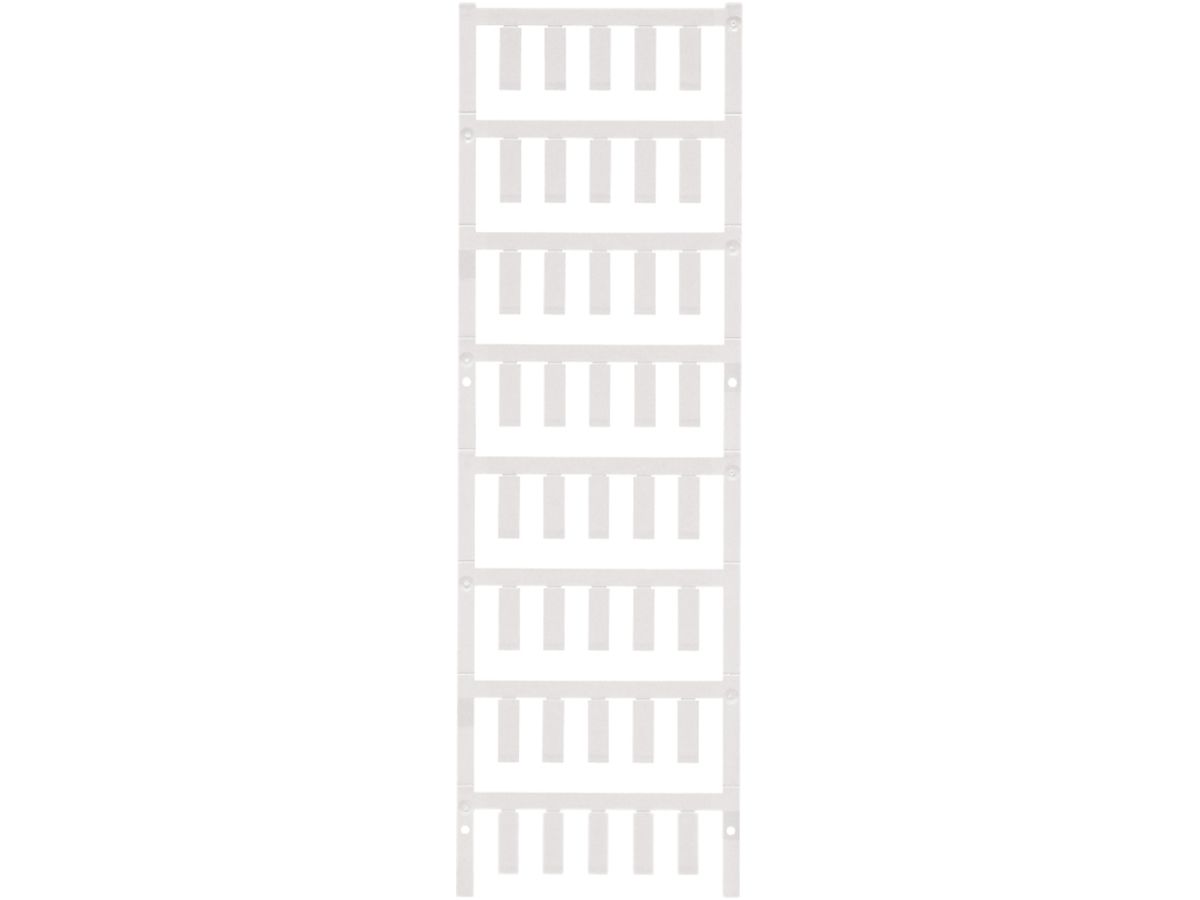 Gerätemarkierer Weidmüller MultiCard ESG selbstklebend 17×6mm PA66 weiss