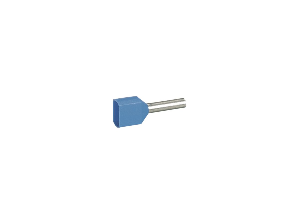 Doppel-Aderendhülse rot 2×1mm² Starfix