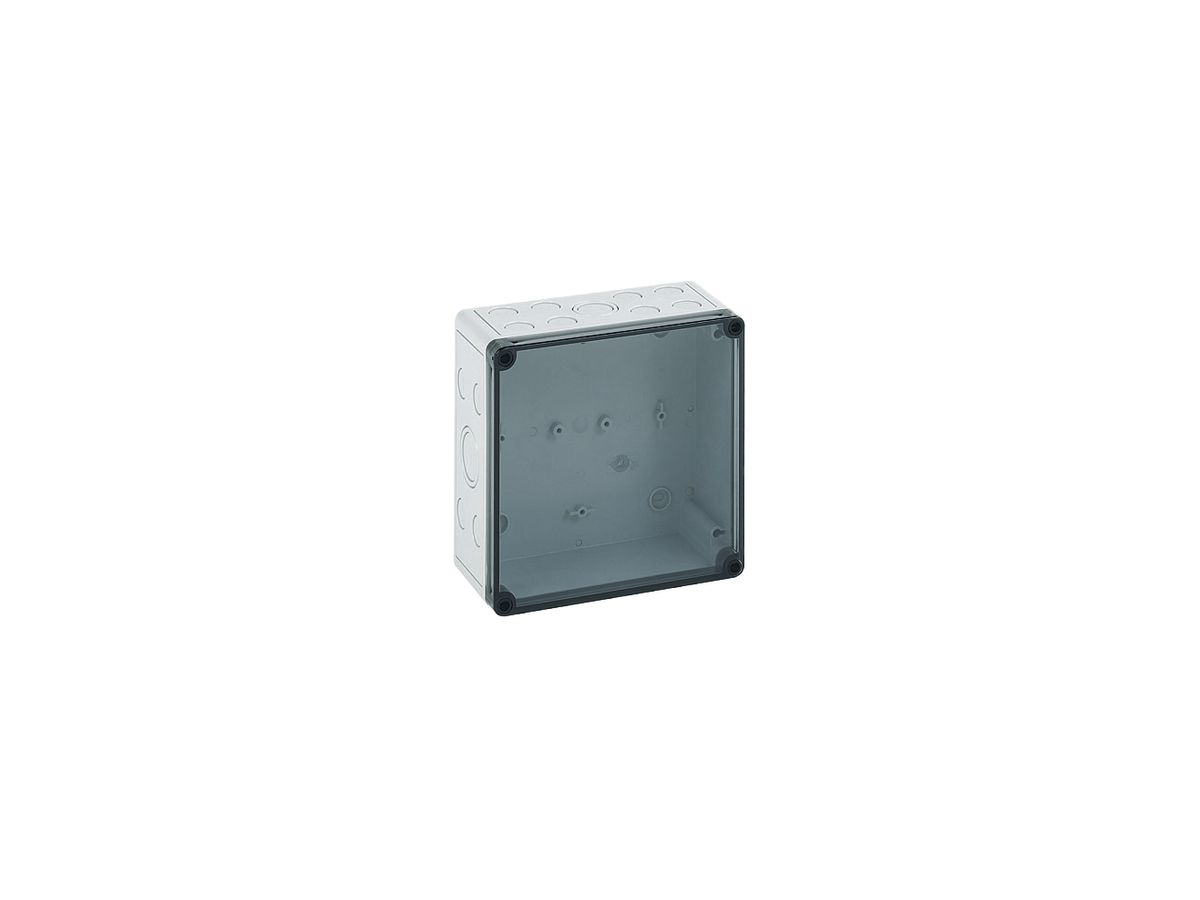 Apparategehäuse PC 1818-9-tm IP66 182×180×90mm
