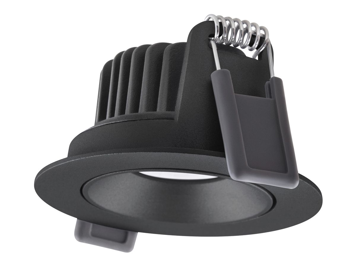 LED-Downlight LEDVANCE SP ADJ 8W 680lm 3000K IP20 MB DIM schwarz