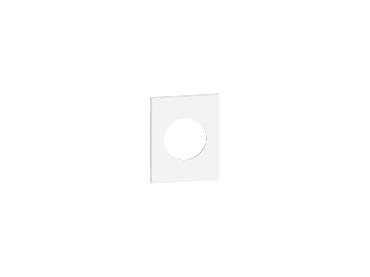 Abdeckung Living Now 3 Module für Schuko-Steckdose weiss