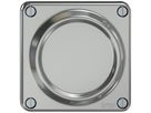 Blindeinsatz ELEMENT SNAPFIX® 1×1 horizontal 87×87×20mm Aluminium