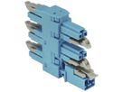 Verteilerblock WINSTA MINI 890 Kodierung: I, 2L, 1 Eingang/5 Ausgänge, blau