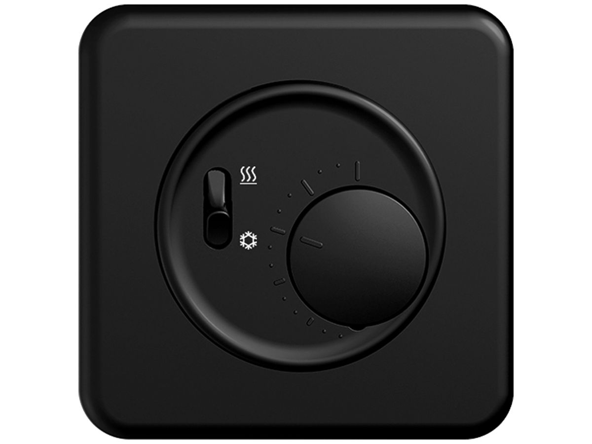 UP-Montageset STANDARDdue SNAPFIX® für Thermostat mit Schalter Heizen/Kühlen sz