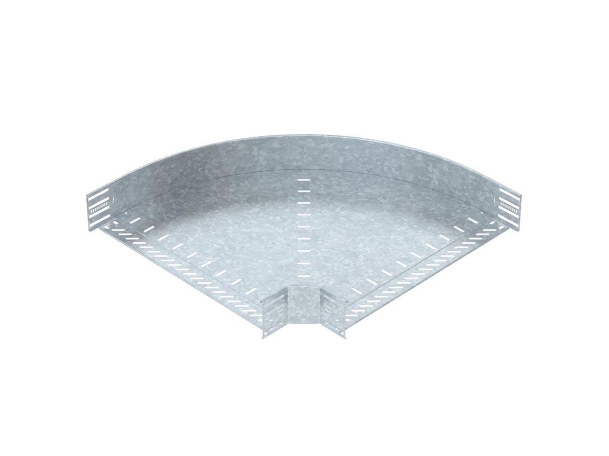 Bogen BET RB 90° 110×600mm Stahl feuerverzinkt