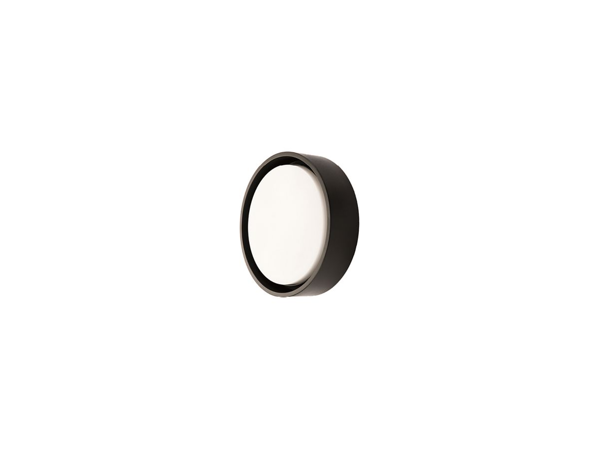 LED-Decken-/Wandleuchte SG Frame Round 7W 670lm 830 IP66 DIM Ø270mm schwarz