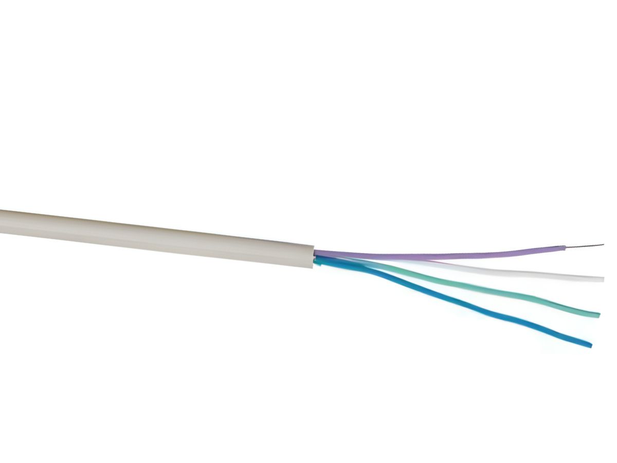 Kabel U72, 1x4x0,5mm - abgeschirmt halogenfrei gu Cca