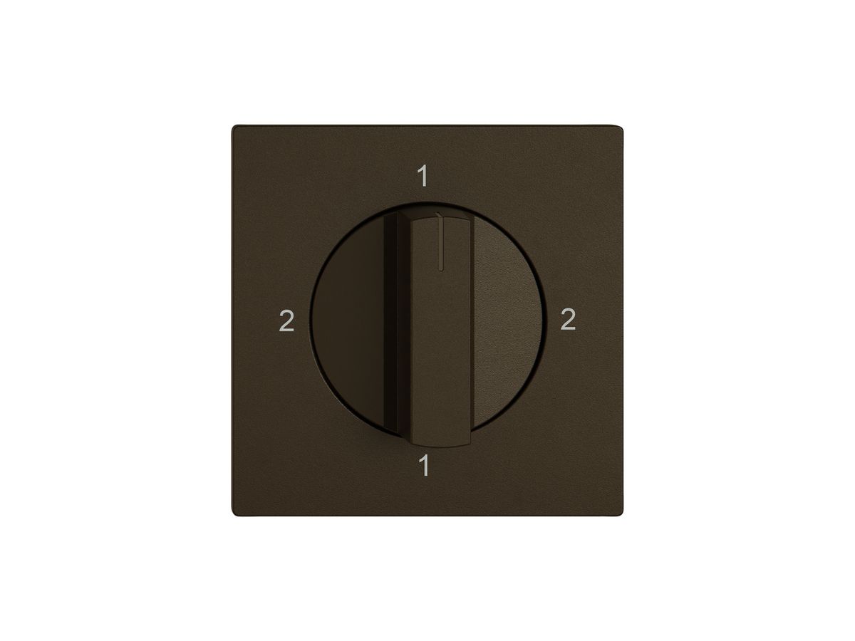 Montageset EDIZIO.liv SNAPFIX® f.Drehschalter m.Griff 2-1-2-1 br