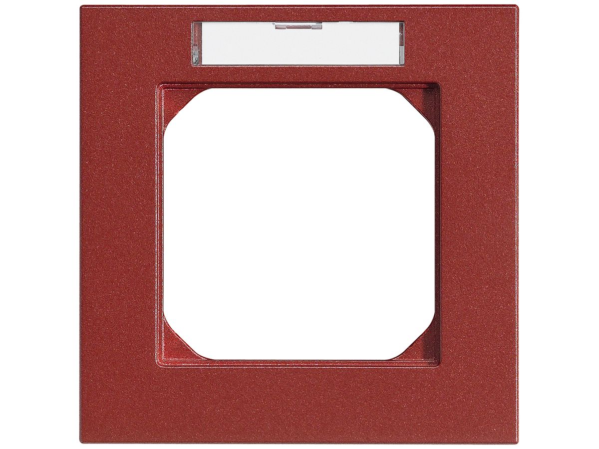 UP-Abdeckrahmen kallysto.pro 1×1 orient 94×94mm mit Beschriftungsrahmen
