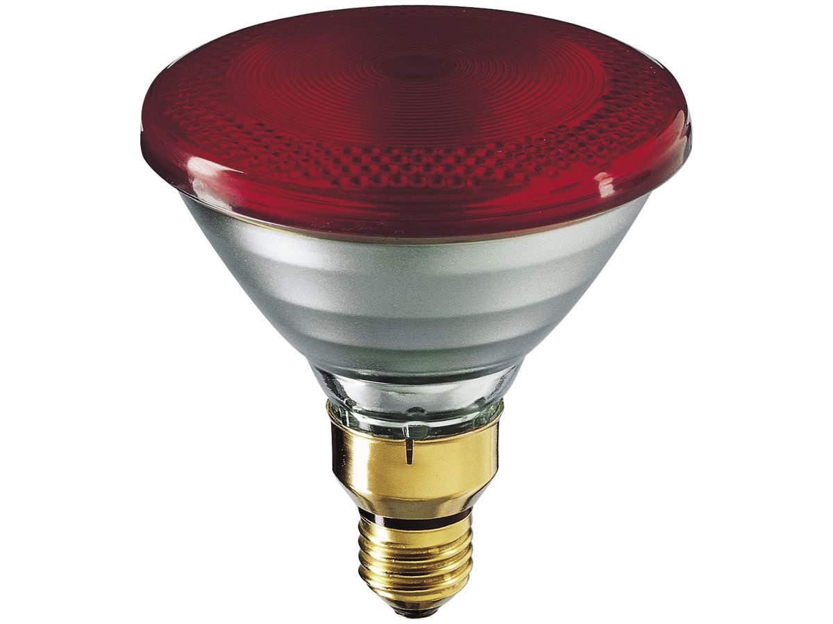 IR-Lampe E27 175W 240V rot